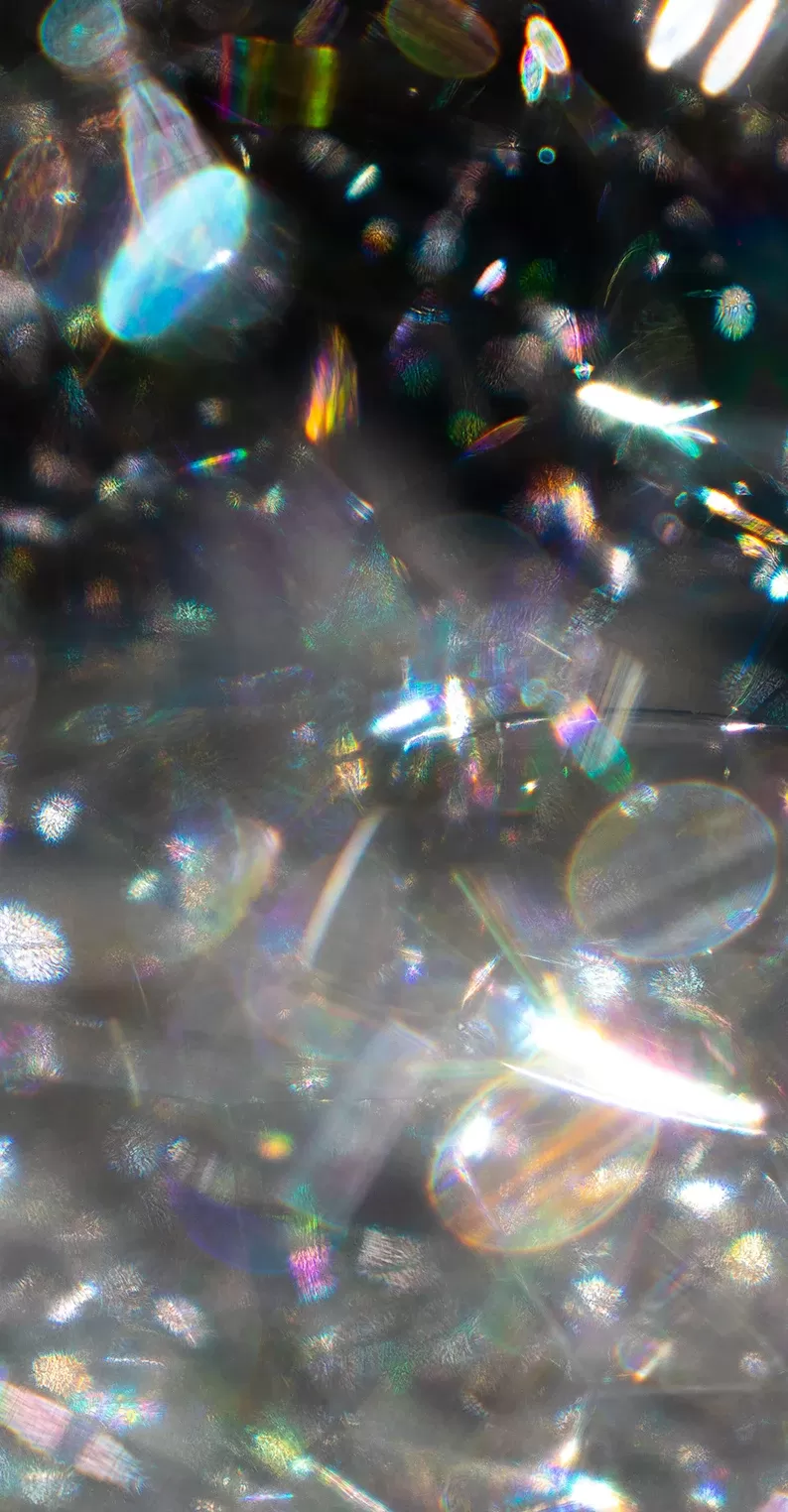 Close up view of diamond